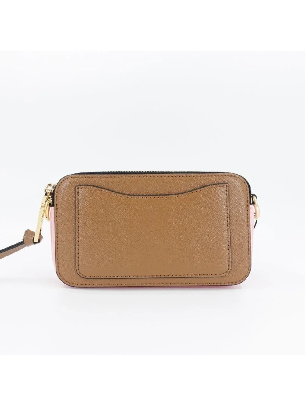 Marc Jacobs Snapshot Camera Bag in Saffiano Leather Brown OS